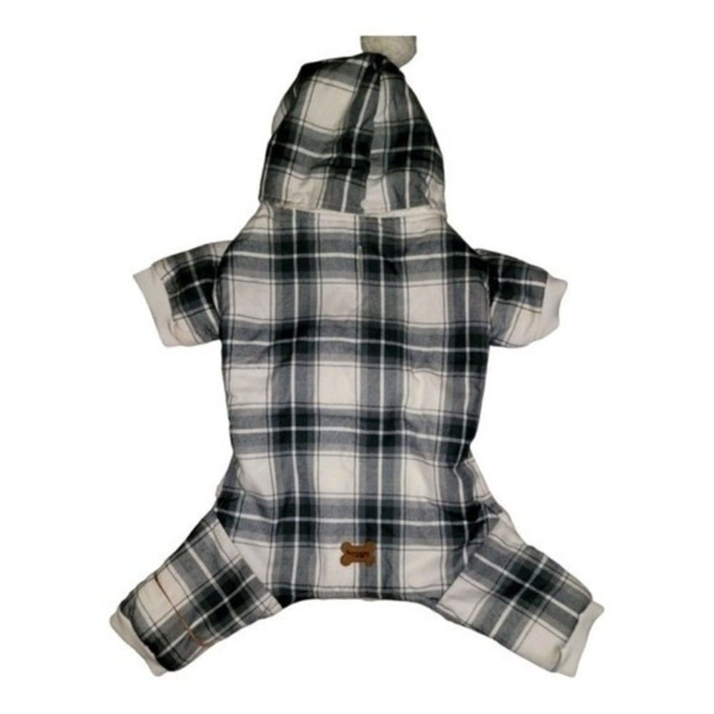 Koolaburra Large Pet Snowsuit with Plaid‎ Pattern NWOT